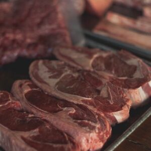 Chevron/Goat Meat